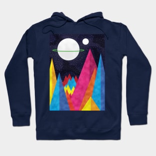 Space Landscape Hoodie